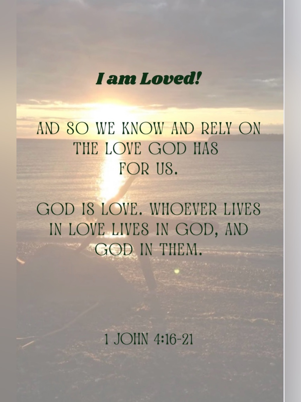 Inspirational Scripture Cards Set of 6, “I Am Seen,” “I Am Known” “I Am Loved” - Picture 9 of 9